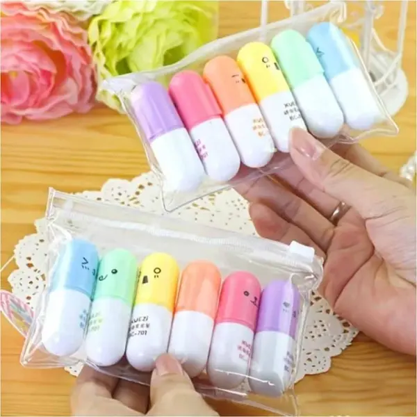 Capsule Highlighters 6pc set