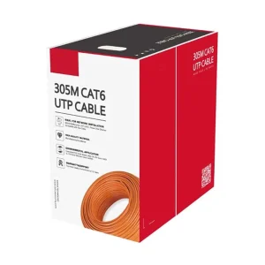 Dahua Cat-6, 305 Meter, Orange Network Cable #DH-PFM922I-6UN-C-V2 / DH-PFM922I-6UN-C