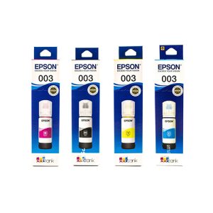 Epson 003 Black, Magenta, Cyan, Yellow Ink Bottle